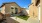 backyard with patio with a patch of grass