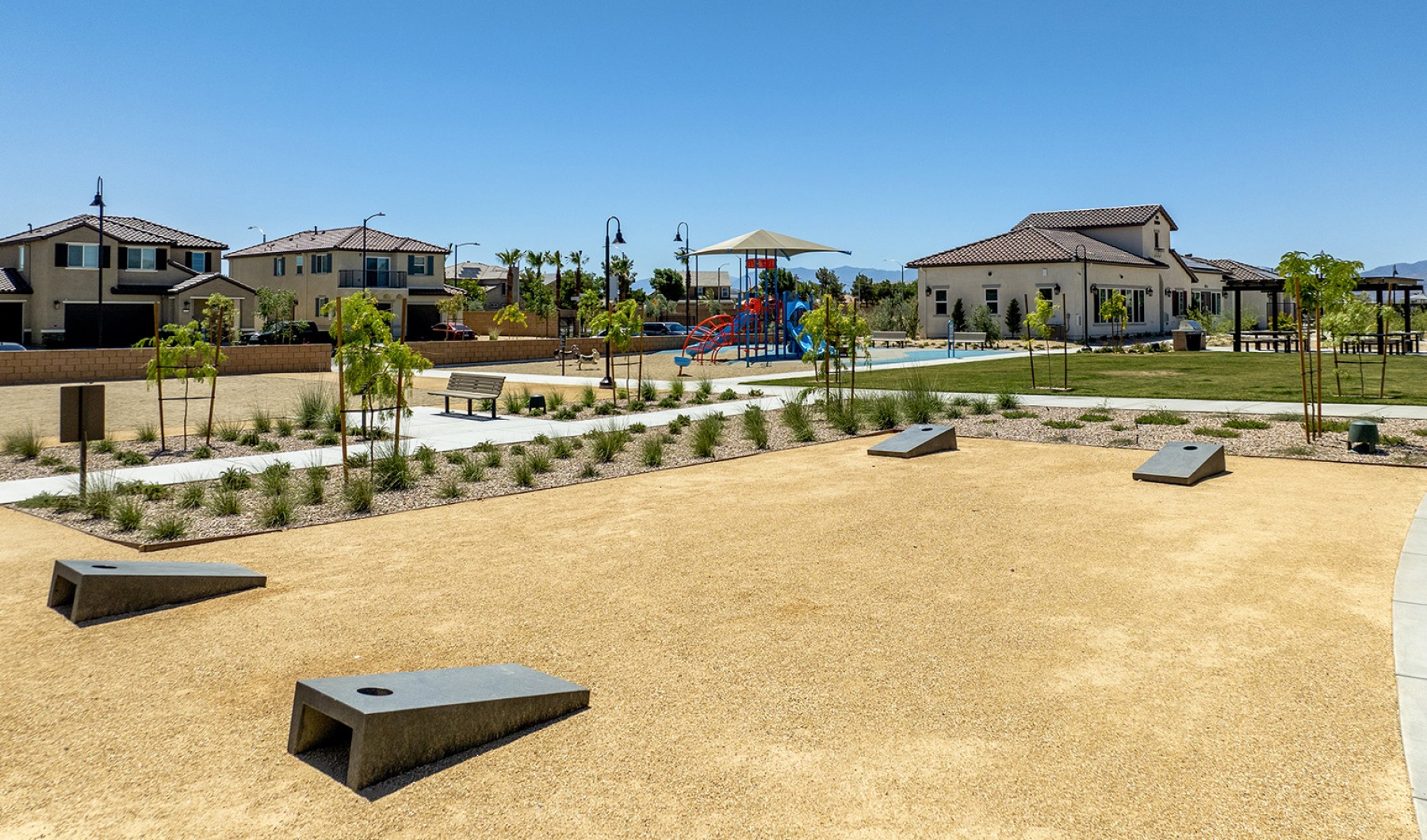 Settle into comfort at Sagewind Ranch outdoor corn hole